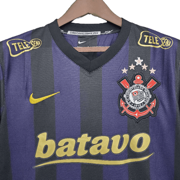 Corinthians Retro 09/10 Visitante - CAMISETAS4ALL