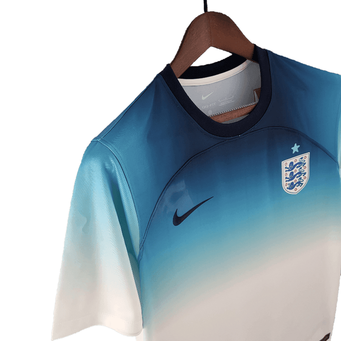 Inglaterra 2022 Blanco Azul - CAMISETAS4ALL