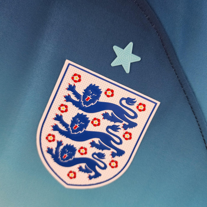 Inglaterra 2022 Blanco Azul - CAMISETAS4ALL