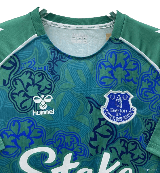 Everton Hummel 24/25 Pre-Match Shamrock Verde Special - CAMISETAS4ALL