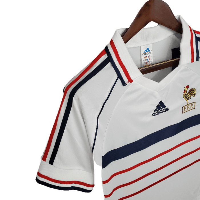 FRANCIA Retro 1998 Visitante - CAMISETAS4ALL