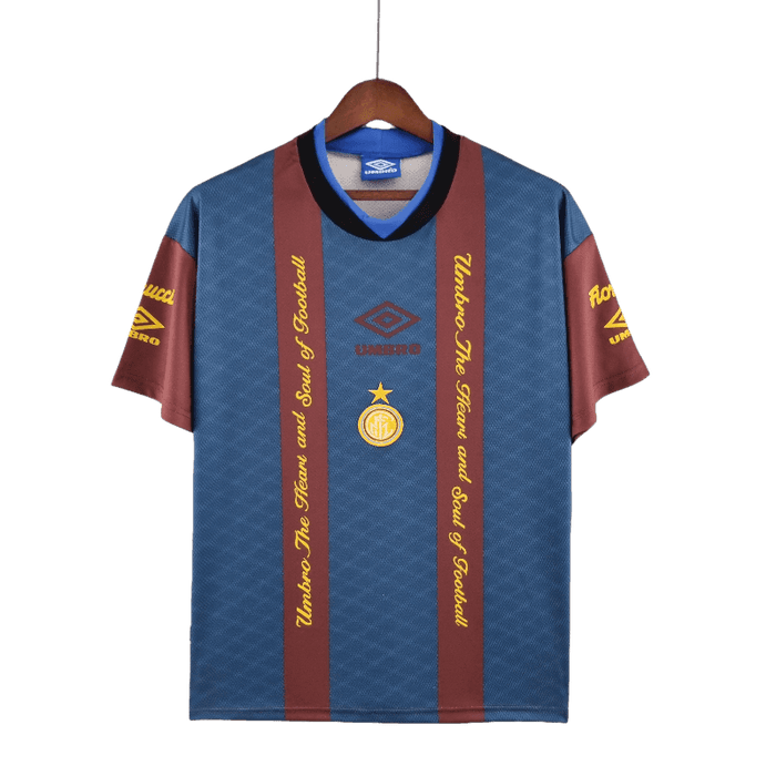 Inter Milan Retro 1994/95 Entrenamiento Traje Rojo Azul - CAMISETAS4ALL