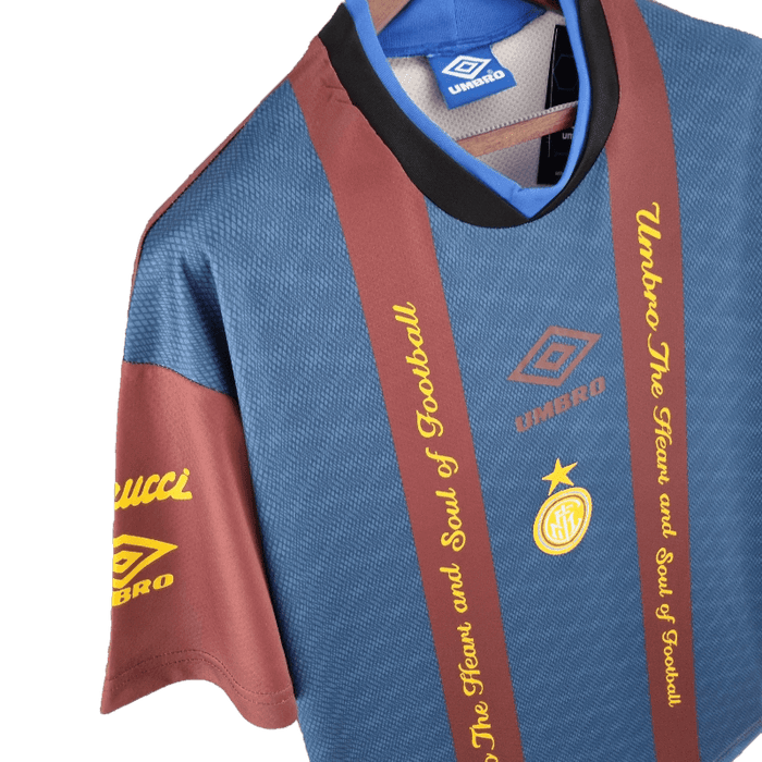 Inter Milan Retro 1994/95 Entrenamiento Traje Rojo Azul - CAMISETAS4ALL