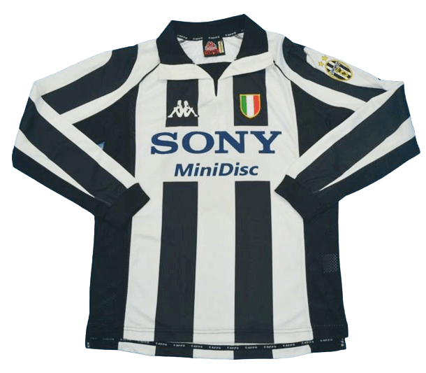 Juventus Manga larga Retro 1997/98 Local