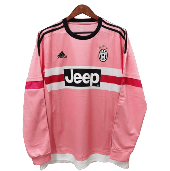 Juventus Manga larga Retro 2015/16 Visitante