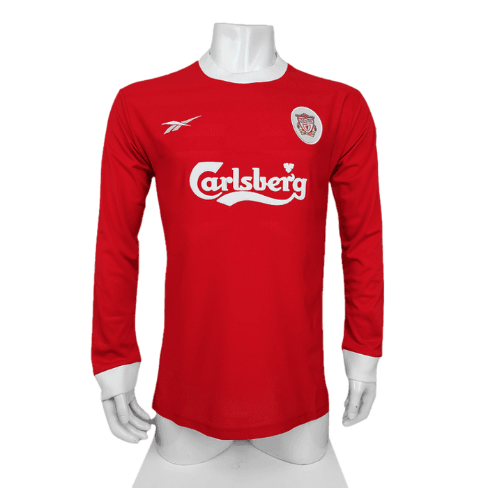 Liverpool Retro 1998 Local Manga larga