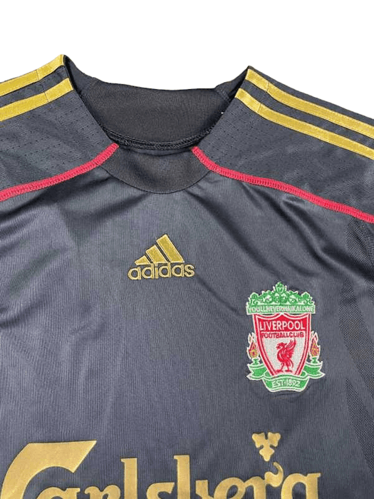 Liverpool Retro Manga larga 09/10 Visitante