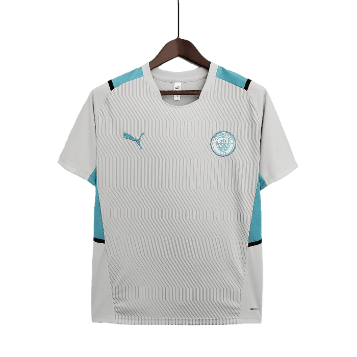 Manchester City 2021/22 Entrenamiento Traje Grey