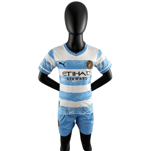 Manchester City 22/23 NIÑOS Equipo Limited Edition Azul and Blanco