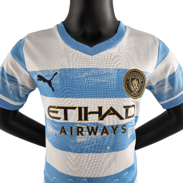 Manchester City 22/23 NIÑOS Equipo Limited Edition Azul and Blanco