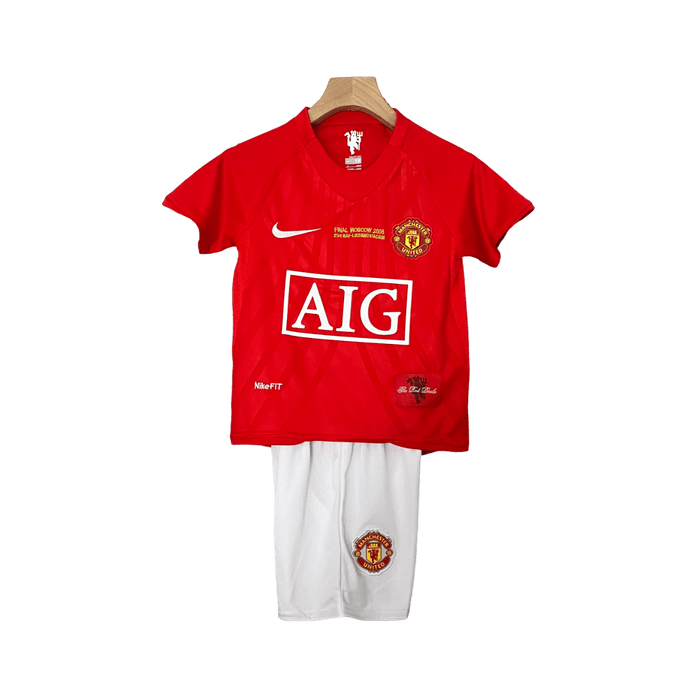 Manchester United  07/08 NIÑOS Champions League Version Local