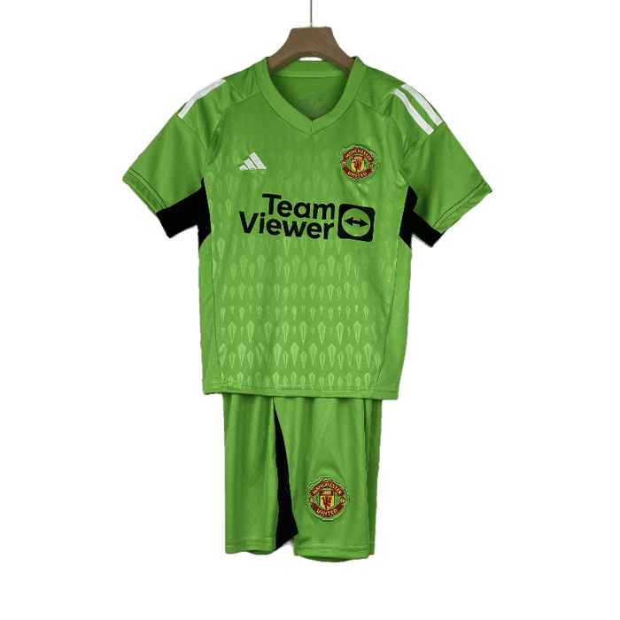 Manchester United 23/24 NIÑOS Portero Verde