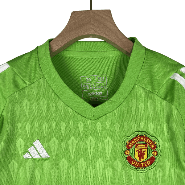 Manchester United 23/24 NIÑOS Portero Verde