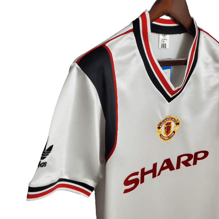 Manchester United Retro 1985 Blanco