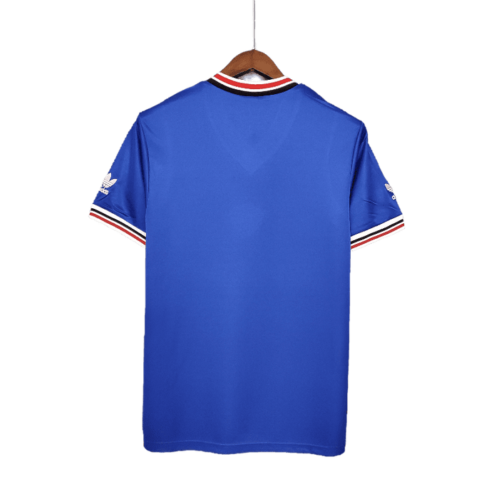 Manchester United Retro 1985/86 Visitante Azul