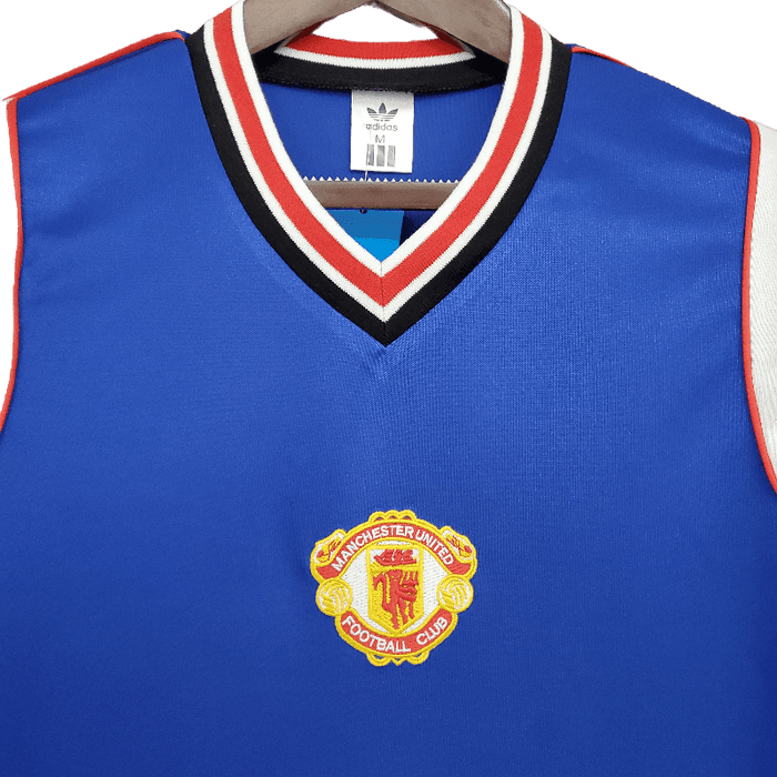 Manchester United Retro 1985/86 Visitante Azul