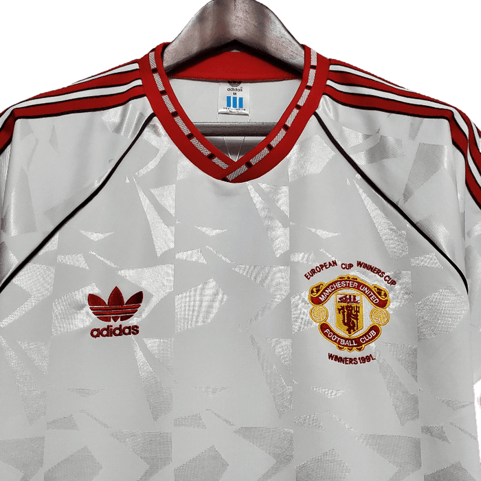 Manchester United Retro 1991 Blanco