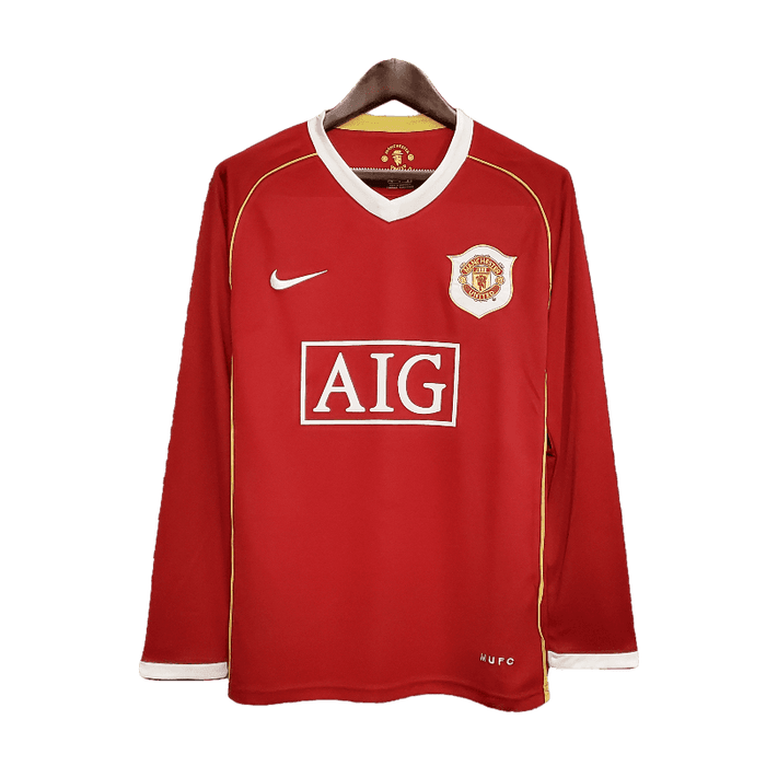 Manchester United Retro 2006/07 Manga larga Local