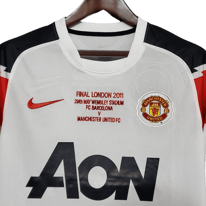 Manchester United Retro 2010/11 In The Champions League Version Visitante