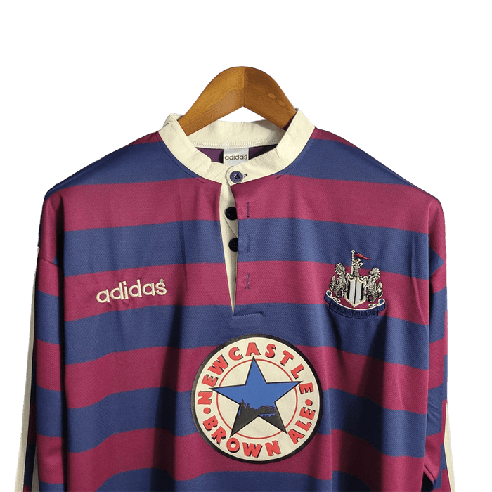 Newcastle 95/96 Manga larga Visitante