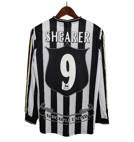 Newcastle Retro 97/99 Local Manga larga With Patch And Fonts