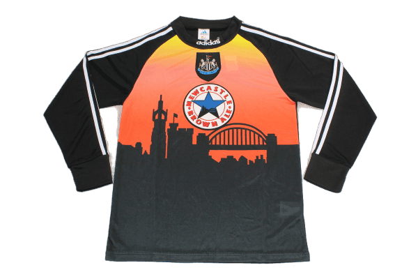 Newcastle United Retro 96/97 Orange Manga largas GK