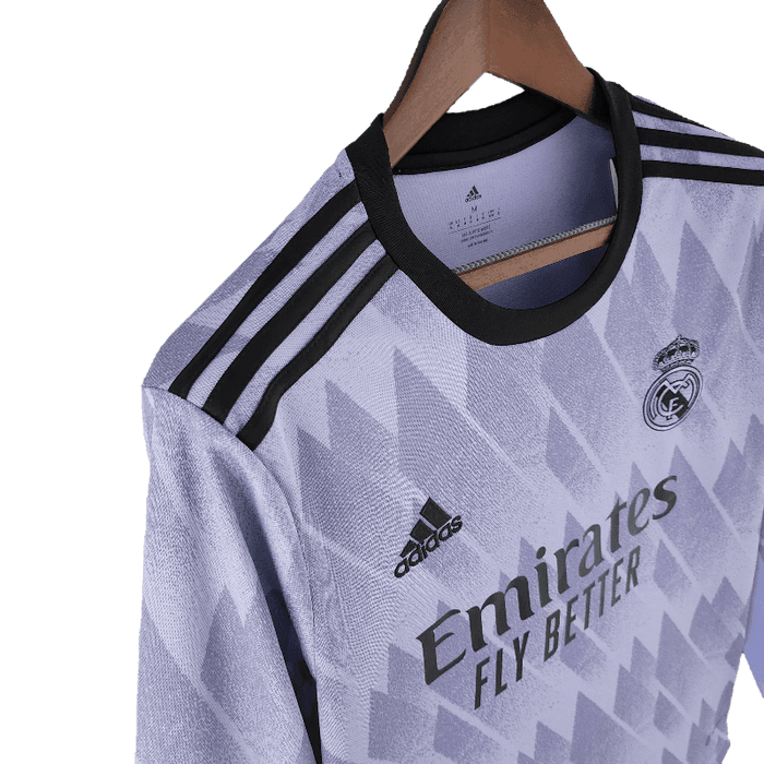 Real Madrid 2022/23 Manga larga Visitante