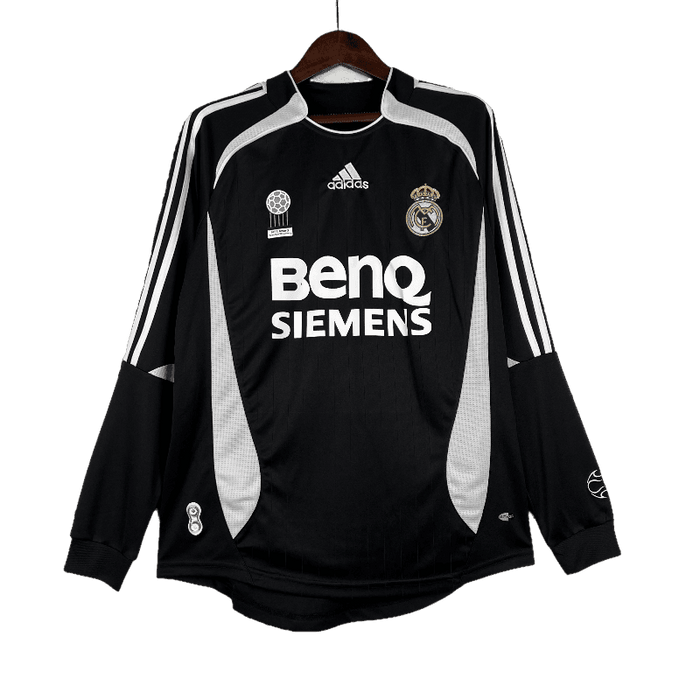 Real Madrid Retro 2006/07 Manga larga Tercero Visitante