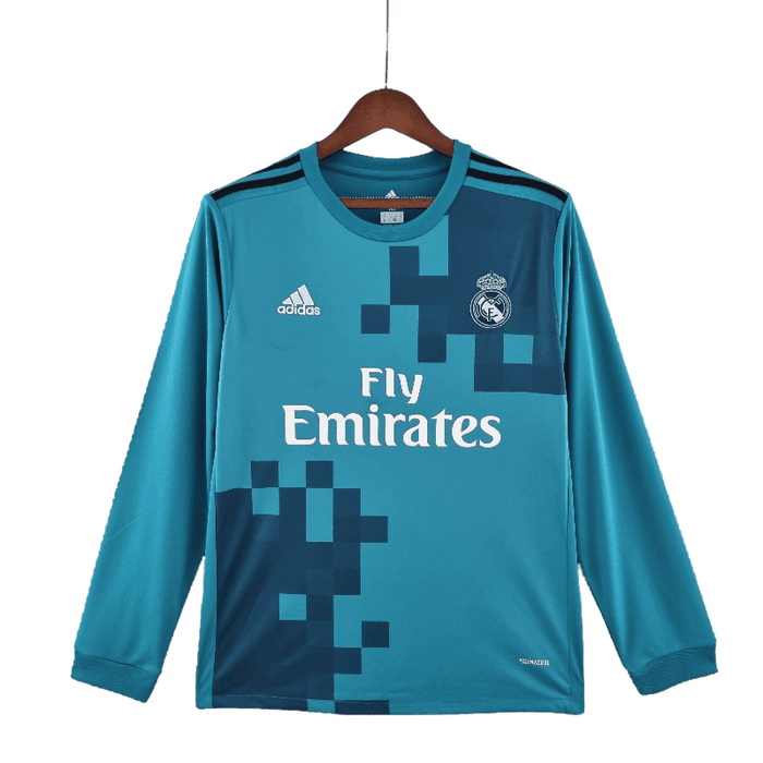 Real Madrid Retro 2017/18 Manga larga Tercero Visitante