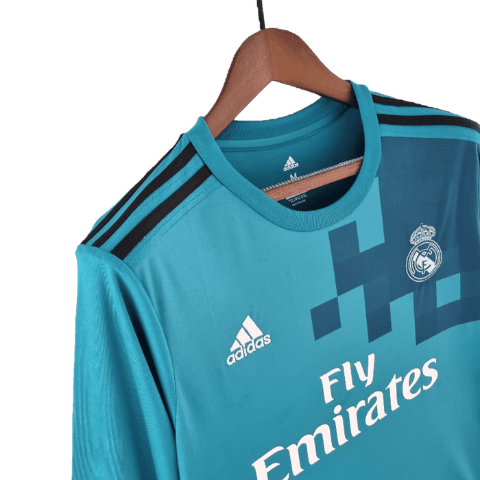 Real Madrid Retro 2017/18 Manga larga Tercero Visitante