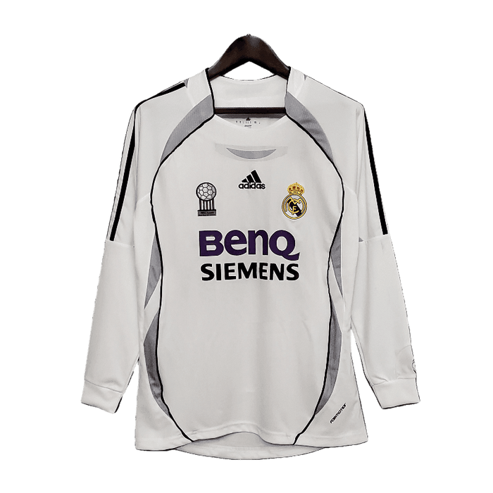 Real Madrid Retro Manga larga 2006/07 Local