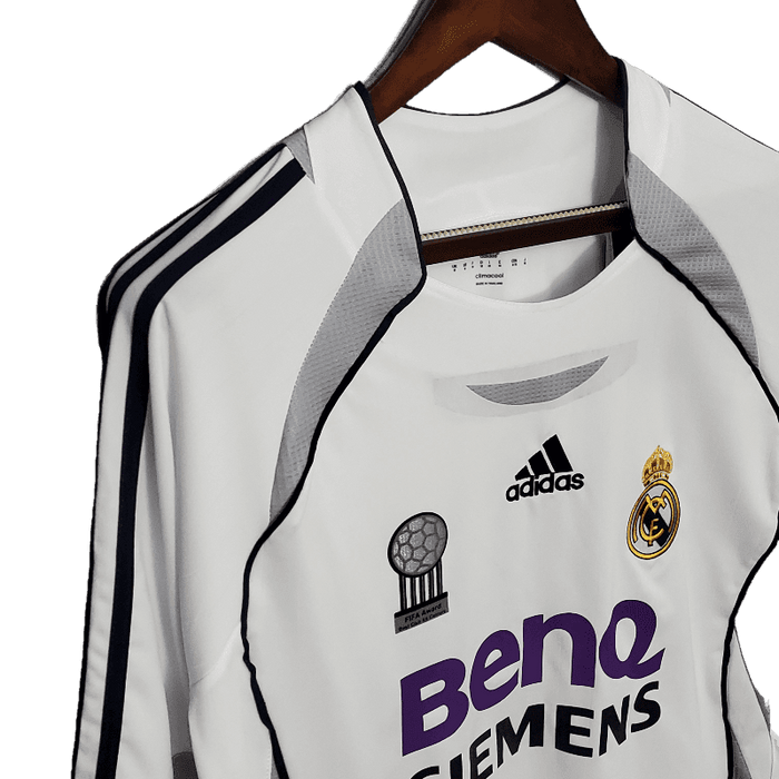 Real Madrid Retro Manga larga 2006/07 Local