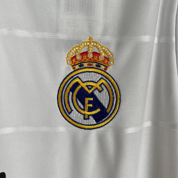 Real Madrid Retro Manga larga 2013/14 Local