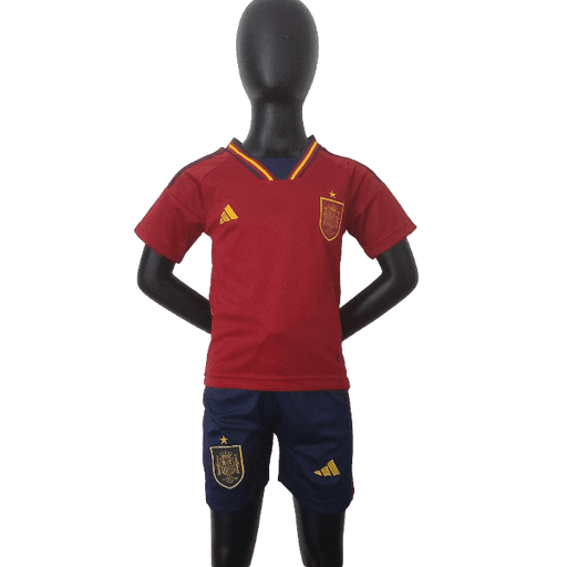 ESPAÑA 2022 NIÑOS Local Qatar Copa del Mundo - CAMISETAS4ALL