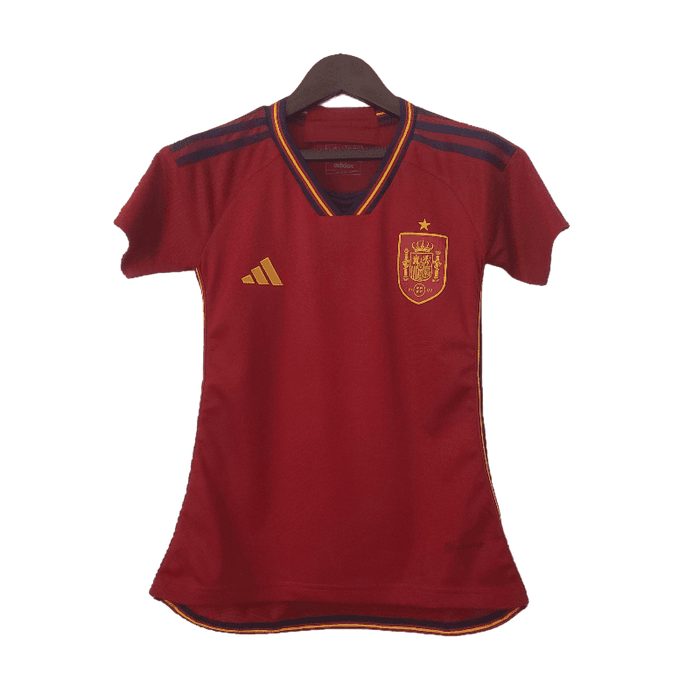 ESPAÑA 2022 Mujeres Local Qatar Copa del Mundo - CAMISETAS4ALL